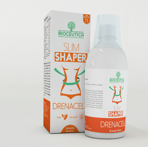 Embalagem de Slim Shaper Drenacell — 500 ml