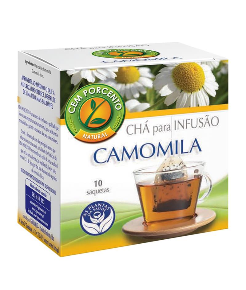 Embalagem de Infusão de Camomila — 10 saquetas
