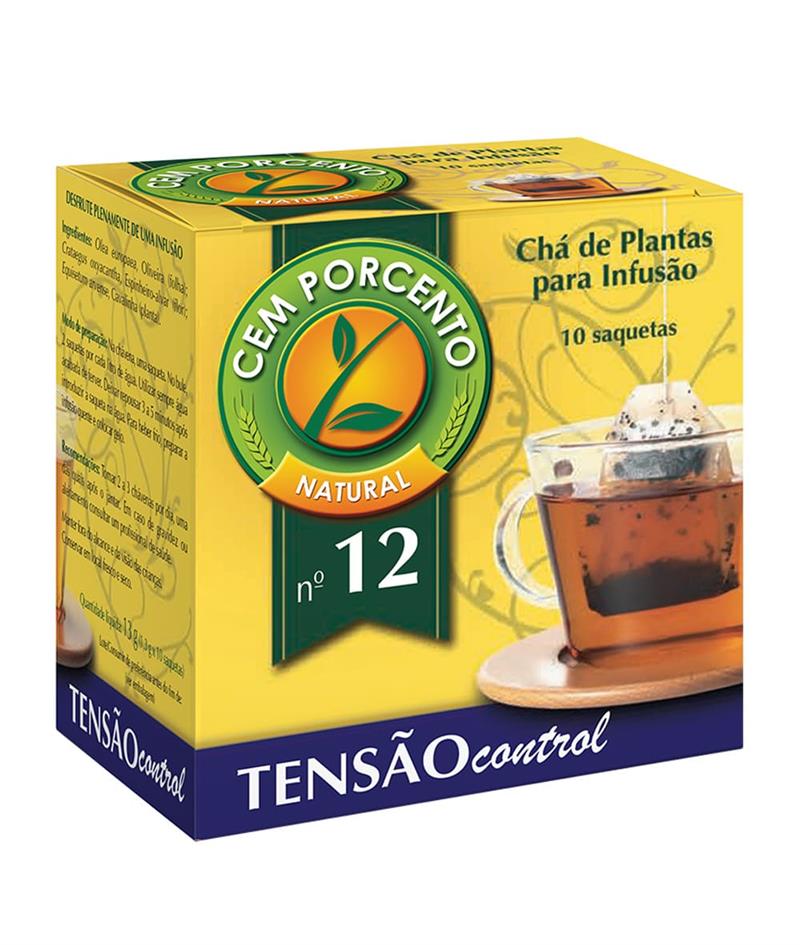 Embalagem de Infusão N.º 12 Tensão Control — 10 saquetas