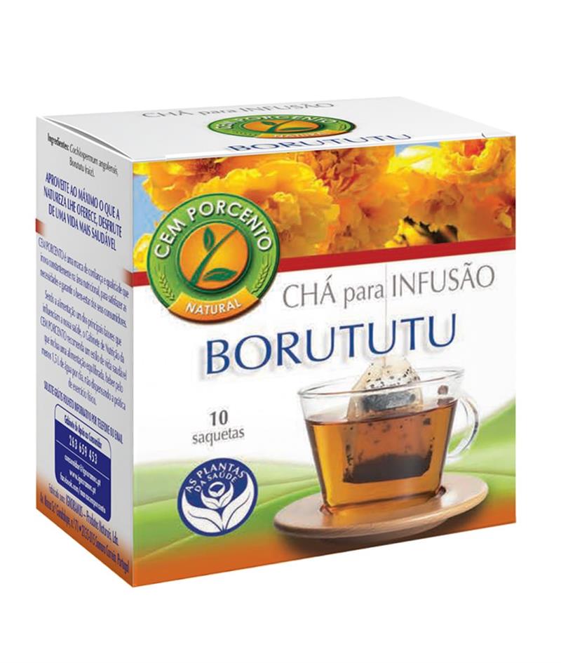 Embalagem de Infusão de Borututu — 10 saquetas