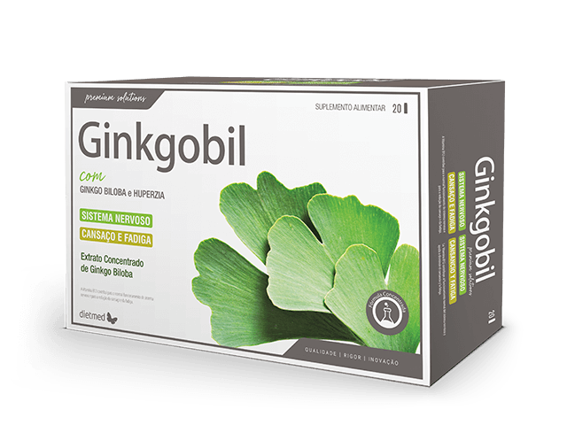 Embalagem de GINKGOBIL 20 x 15ml ampolas