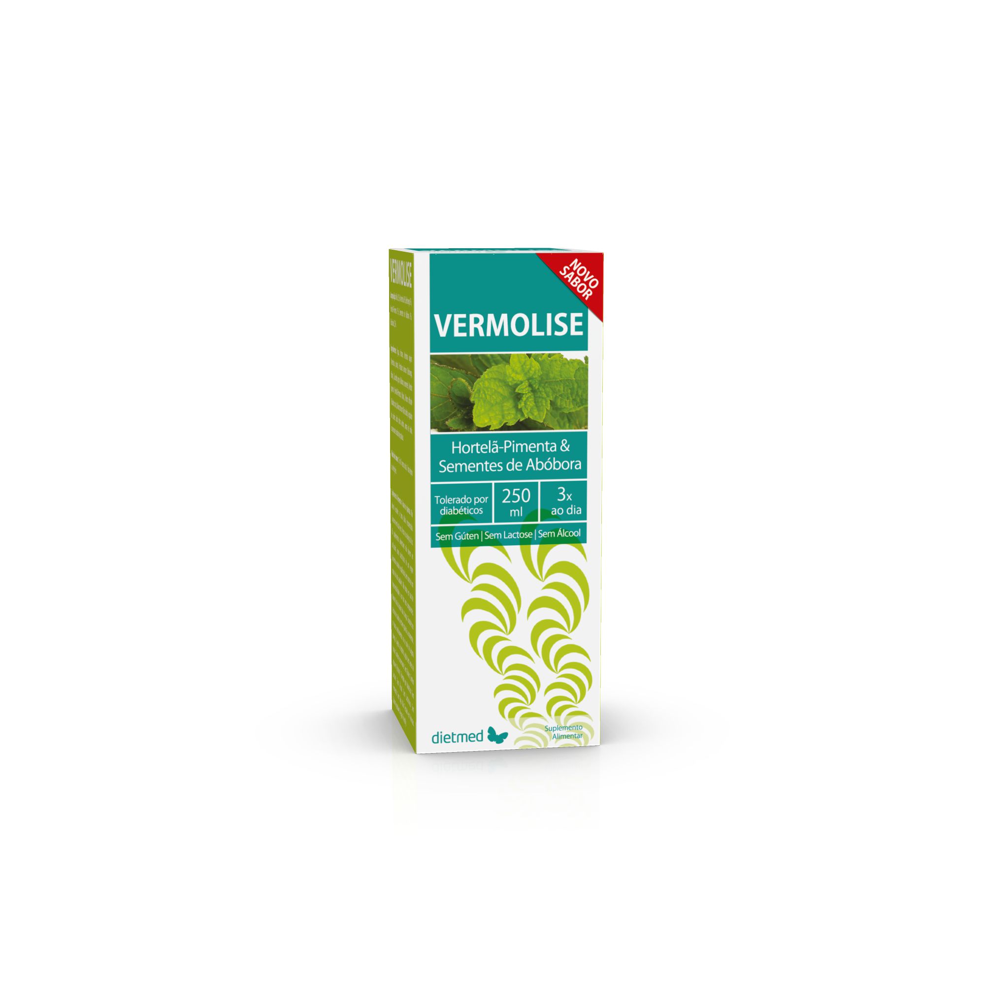 Embalagem de VERMOLISE 250ml solucao oral