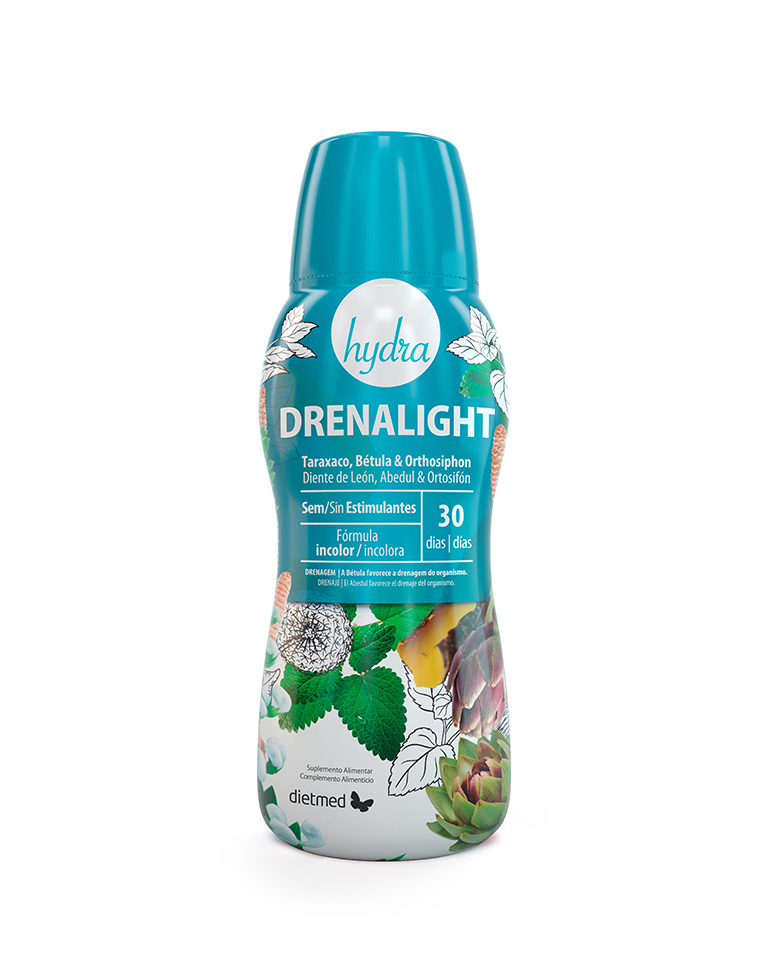 Embalagem de DRENALIGHT HYDRA 600ml solucao oral