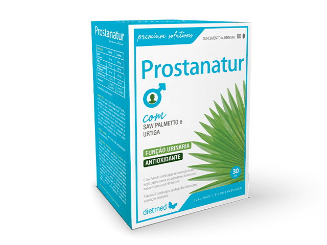 Embalagem de PROSTANATUR 60 capsulas