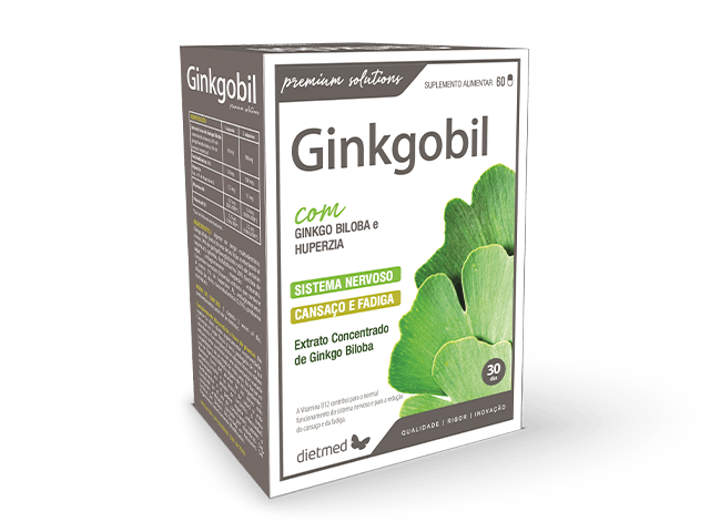 Embalagem de GINKGOBIL 60 capsulas