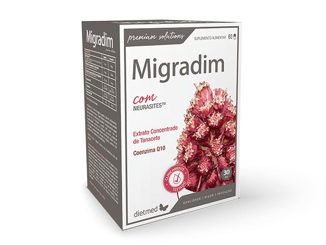 Embalagem de MIGRADIM 60 capsulas