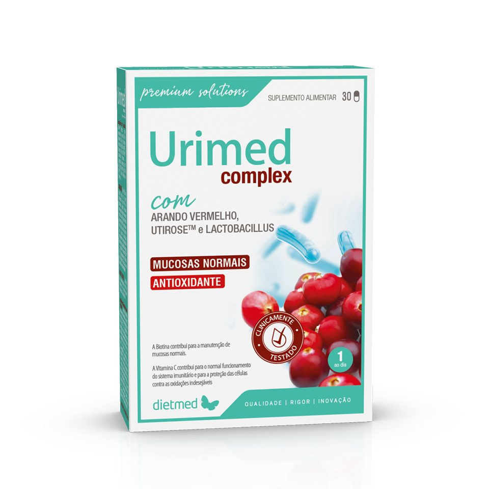 Embalagem de URIMED COMPLEX 30 capsulas