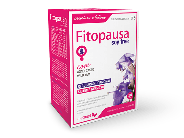 Embalagem de FITOPAUSA SOY FREE 60 capsulas