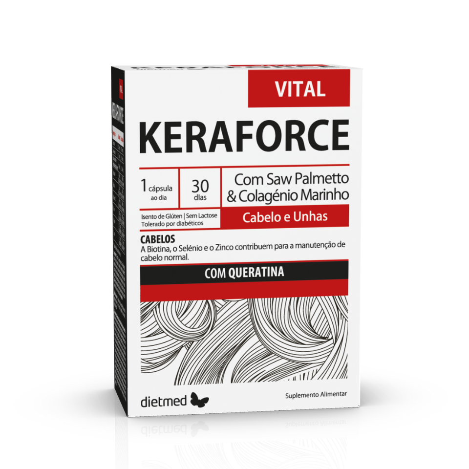 Embalagem de KERAFORCE VITAL 30 capsulas