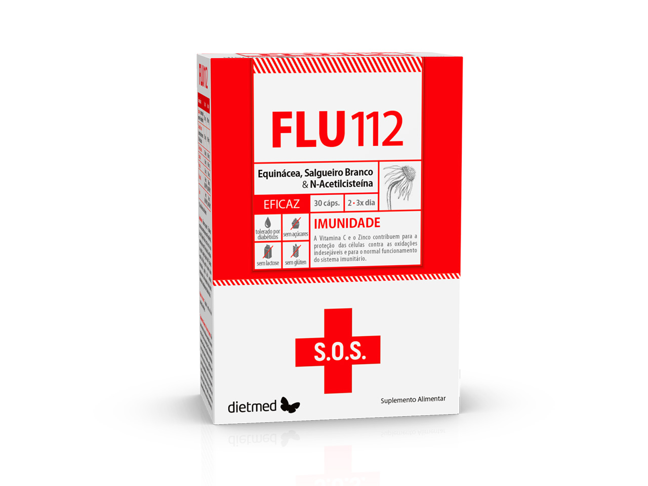 Embalagem de FLU112 30 capsulas