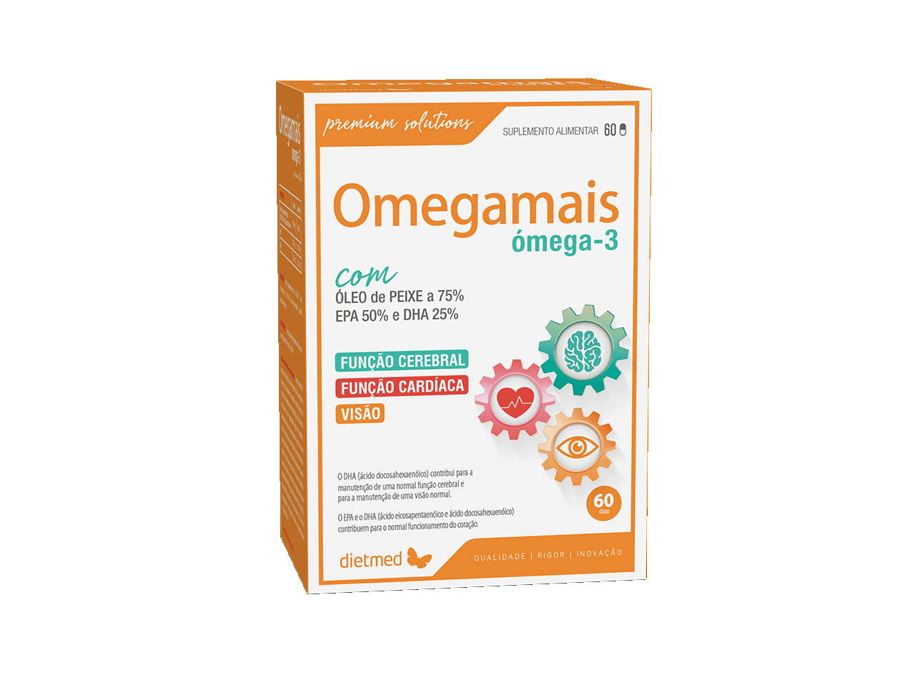 Embalagem de OMEGAMAIS 60 CAPSULAS