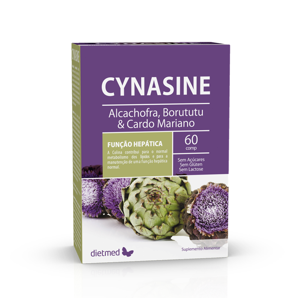 Embalagem de CYNASINE 60 comprimidos