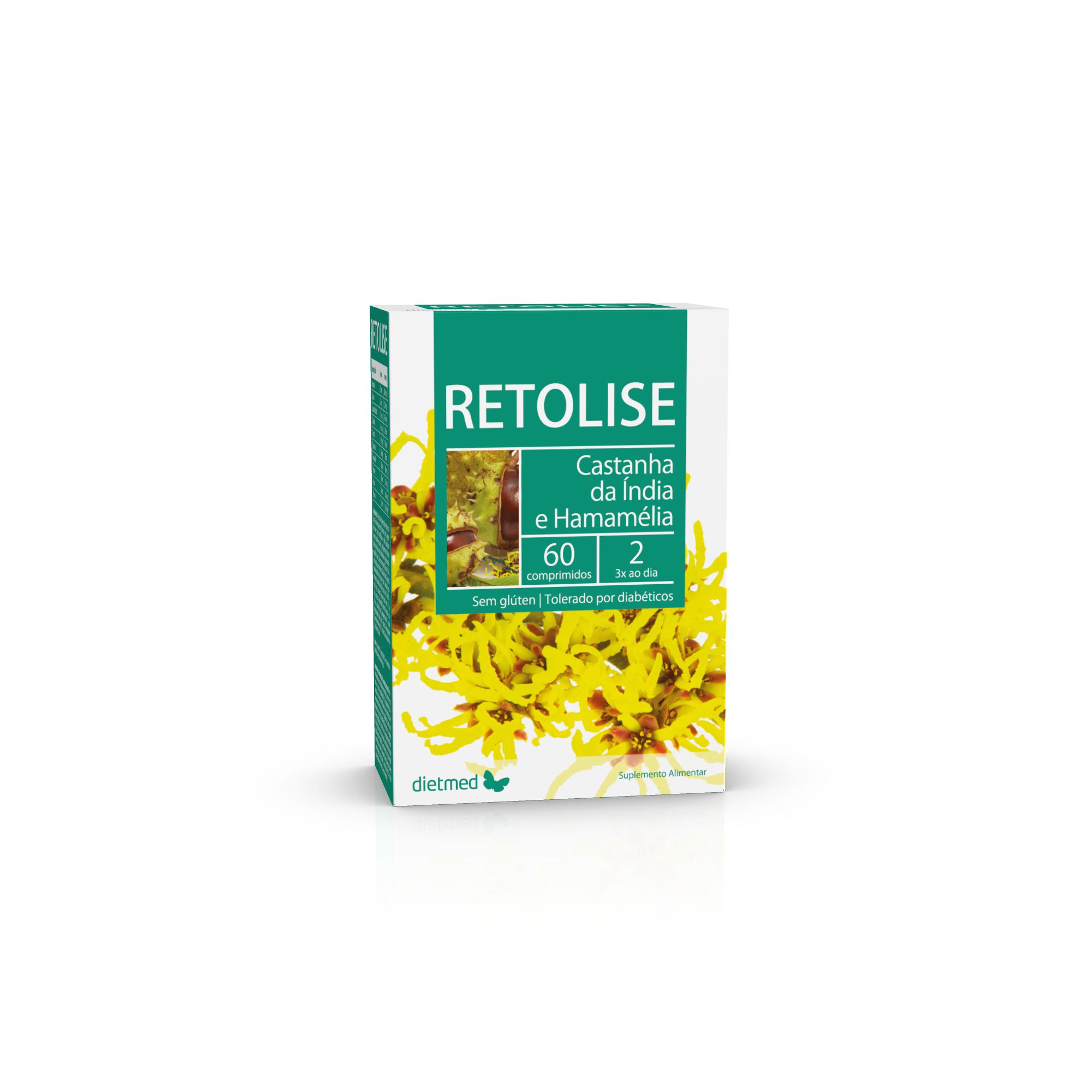 Embalagem de Retolise — 60 comprimidos