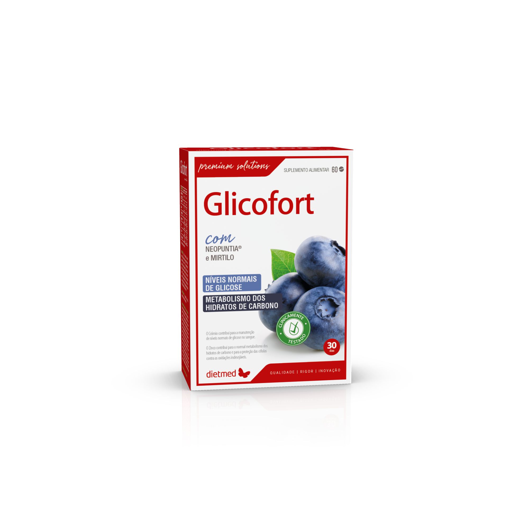 Embalagem de GLICOFORT 60 comprimidos
