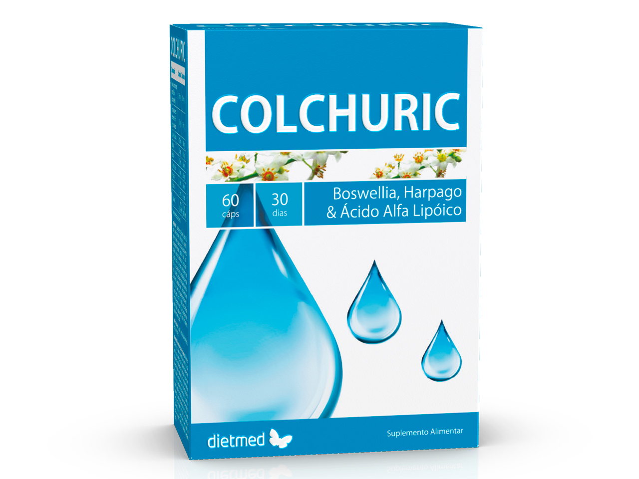 Embalagem de COLCHURIC 60 cápsulas