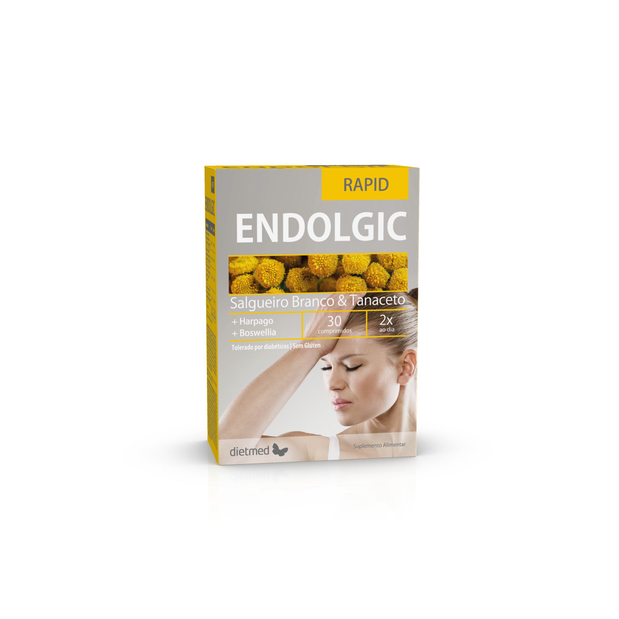 Embalagem de ENDOLGIC 30 comprimidos