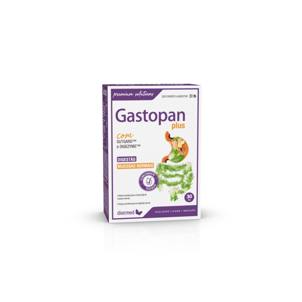 Embalagem de GASTOPAN PLUS 30 comprimidos