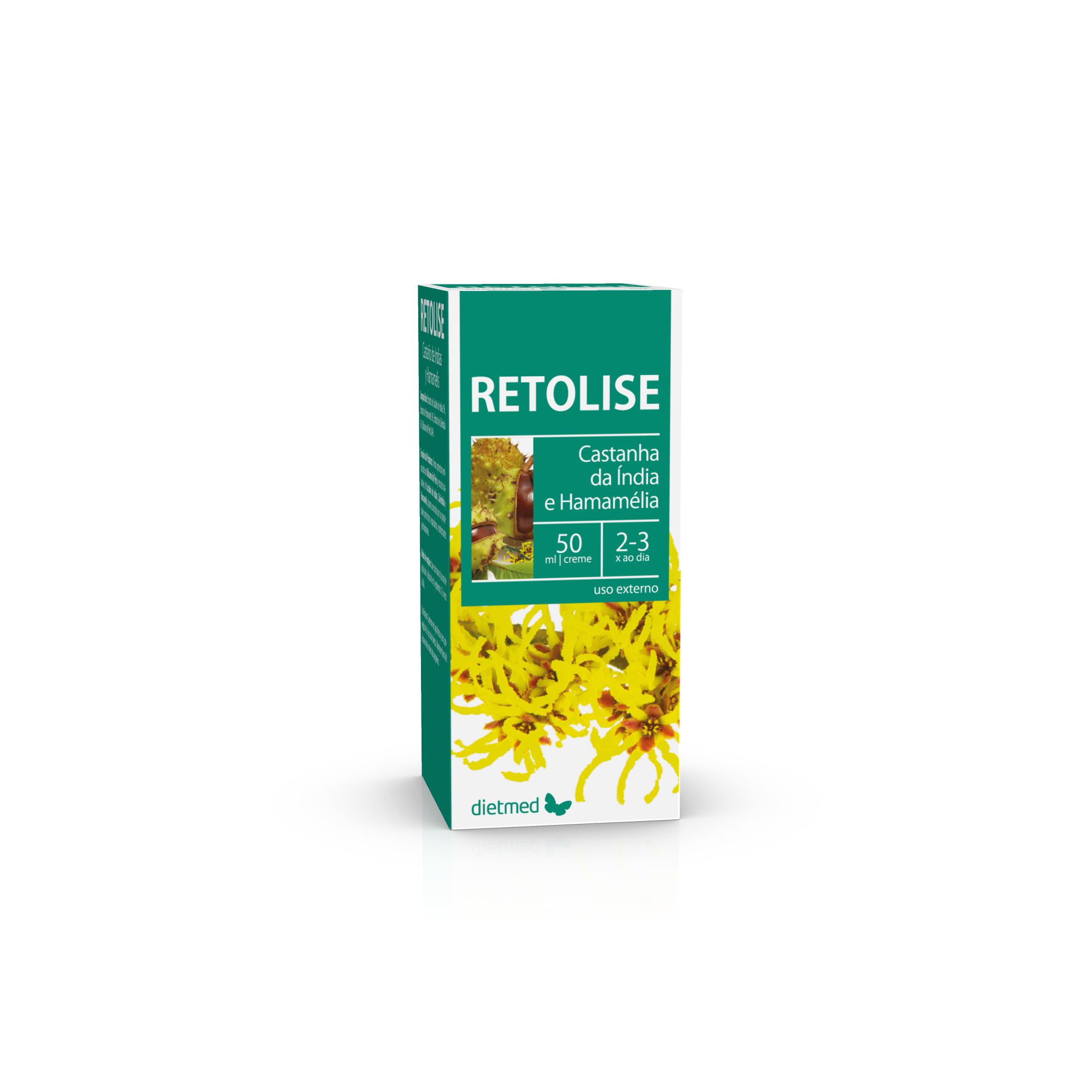 Embalagem de Retolise — creme 50 ml