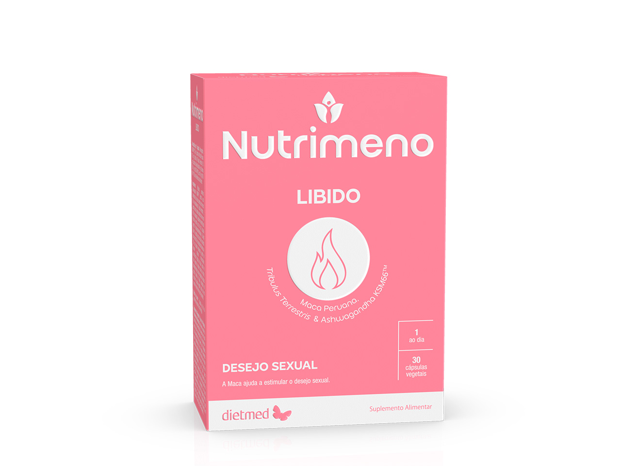 Embalagem de NUTRIMENO LIBIDO 30 cápsulas vegetais