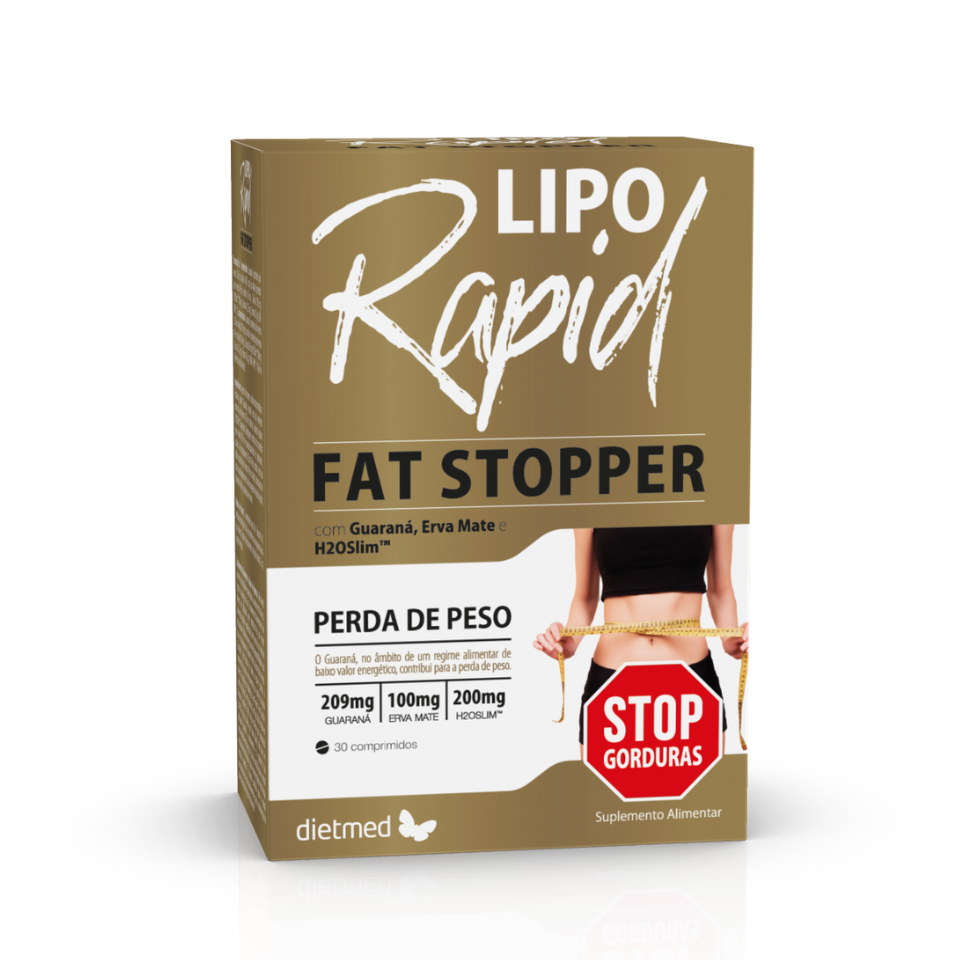Embalagem de LIPORAPID FAT STOPPER 30 comprimidos