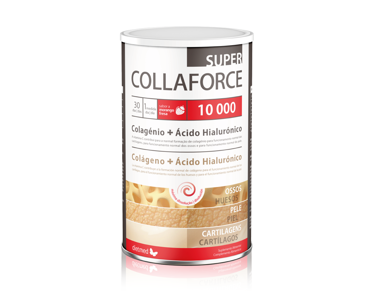 Embalagem de COLLAFORCE SUPER 10.000 450g lata