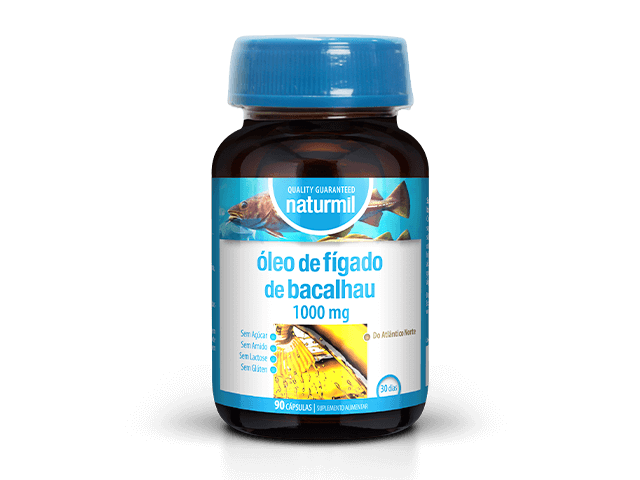 Embalagem de OLEO DE FIGADO DE BACALHAU 1000mg 90 capsulas