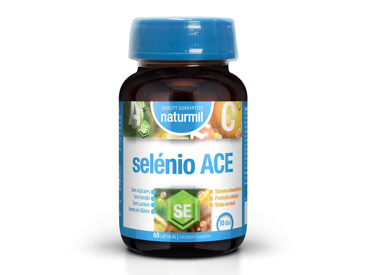 Embalagem de SELENIO ACE 60 capsulas