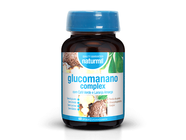 Embalagem de GLUCOMANANO COMPLEX 500mg 60 capsulas