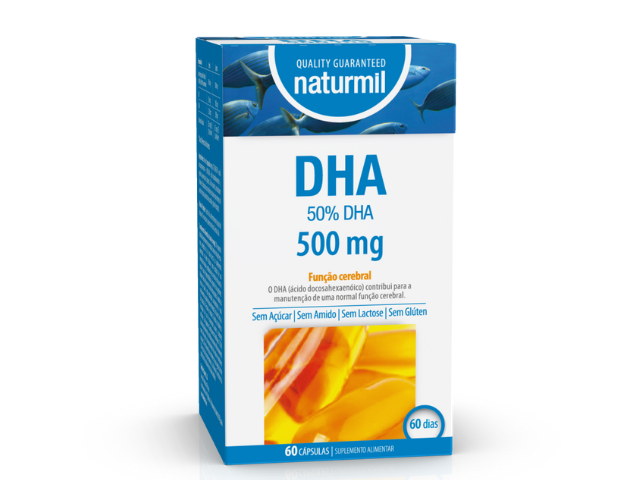 Embalagem de DHA 60 capsulas