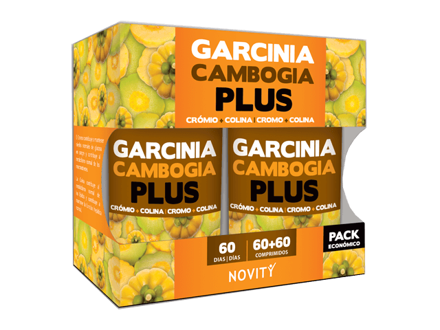 Embalagem de GARCINIA CAMBOGIA PLUS (60+60) comprimidos