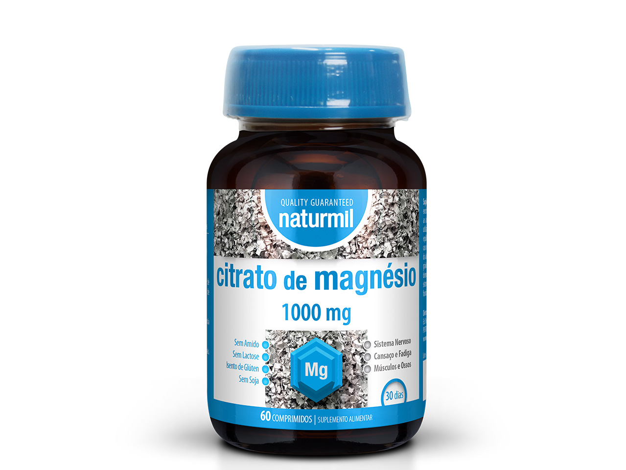 Embalagem de CITRATO DE MAGNESIO 60 comprimidos
