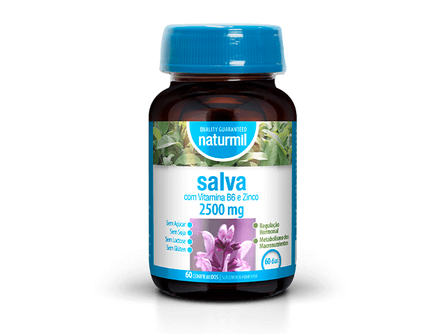 Embalagem de SALVA 2500mg 60 comprimidos