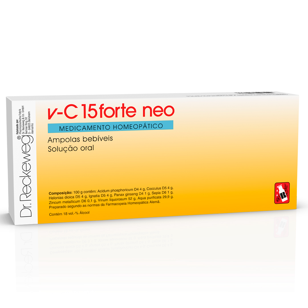 Embalagem de V-C 15 Forte Neo — 24 ampolas de 10 ml
