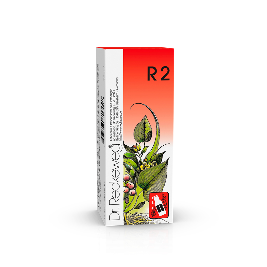 Embalagem de R2 — gotas 50 ml
