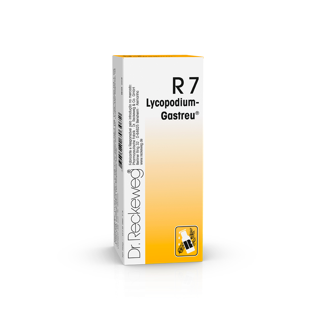 Embalagem de R7 Lycopodium-Gastreu® — gotas 50 ml