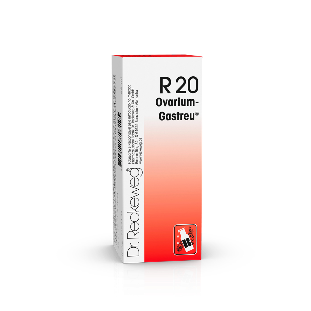 Embalagem de R20 Ovarium-Gastreu® — gotas 50 ml