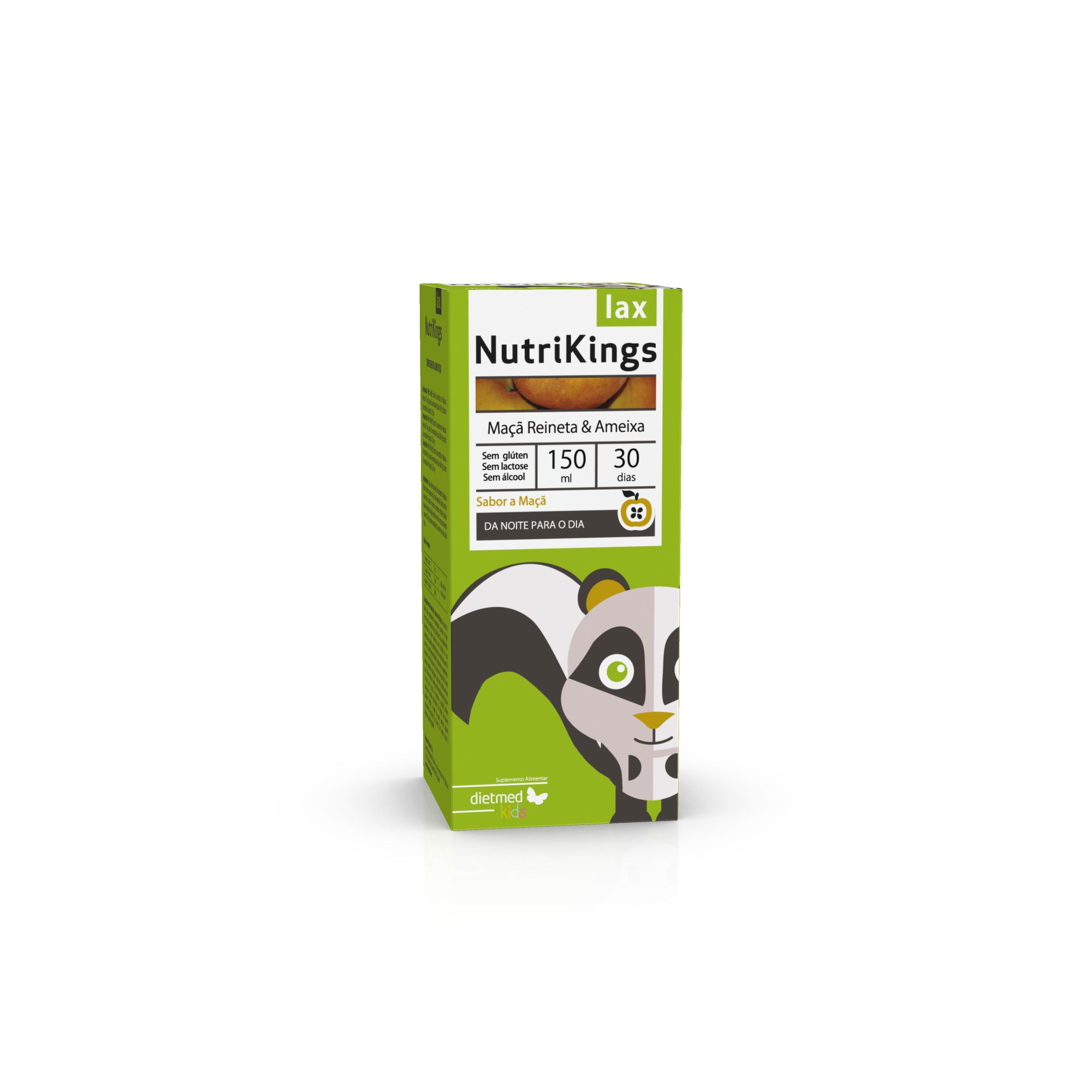 Embalagem de Nutrikings Lax — solução oral 150 ml