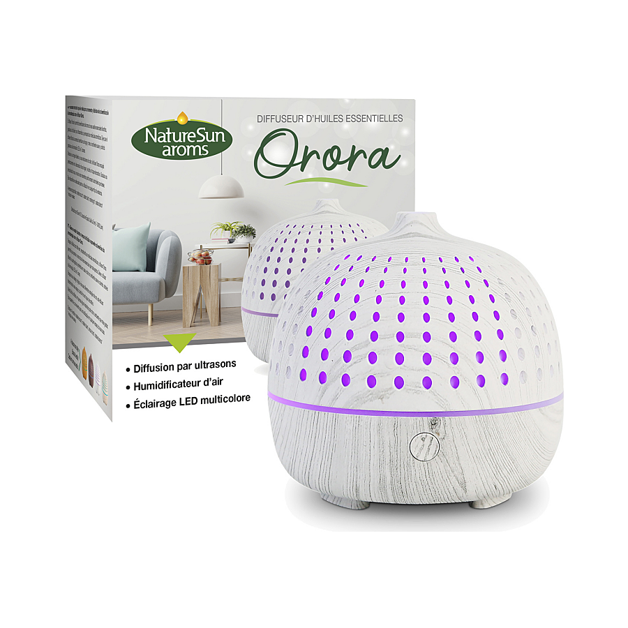 Embalagem de Difusor Orora — Madeira Branca