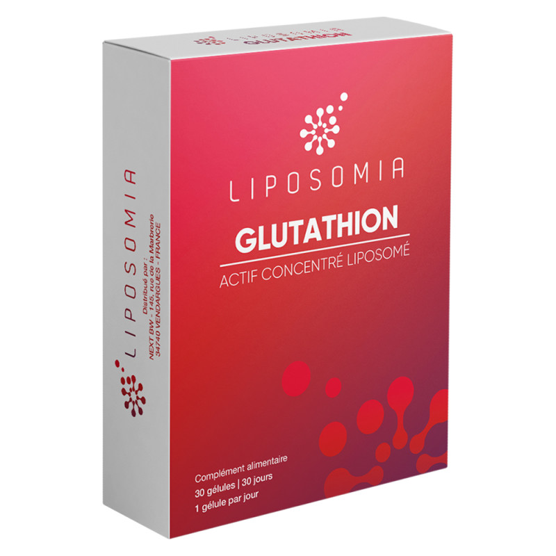 Embalagem de Liposomia Glutationa 100 mg — 30 cápsulas