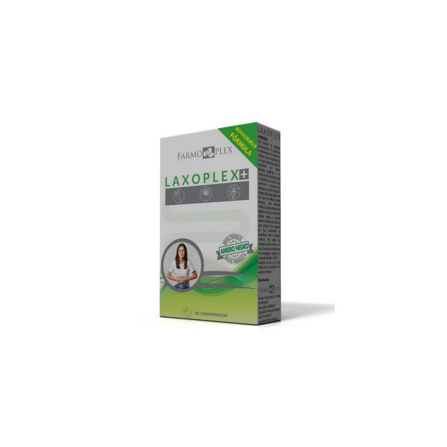 Embalagem de Laxoplex+ — 30 comprimidos