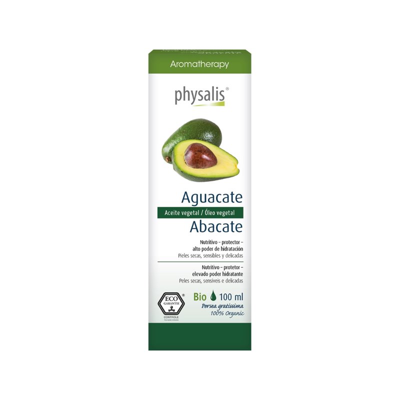 Embalagem de Óleo Vegetal de Abacate BIO — 100 ml