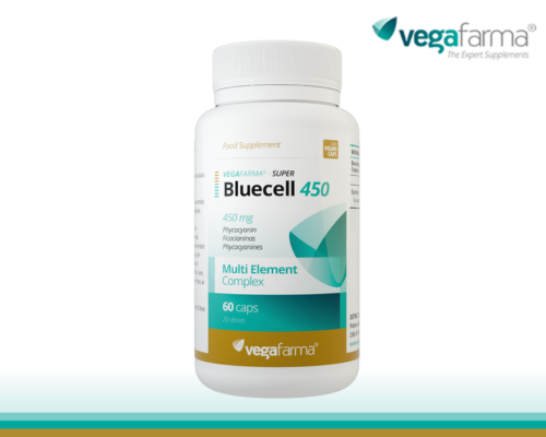 Embalagem de Super Bluecell 450 — 60 Cápsulas