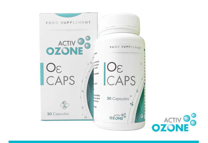 Embalagem de Oε Caps — 30 Cápsulas
