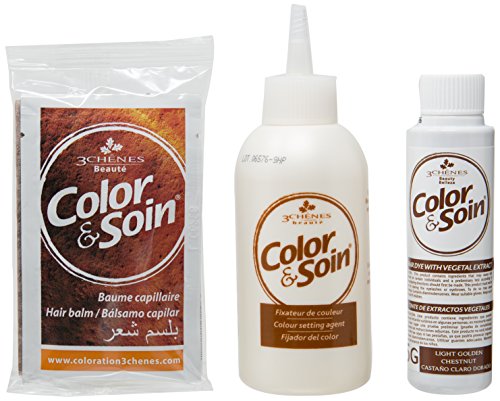 Embalagem de Color & Soin 5G Castanho Claro Dourado — Coloração Permanente