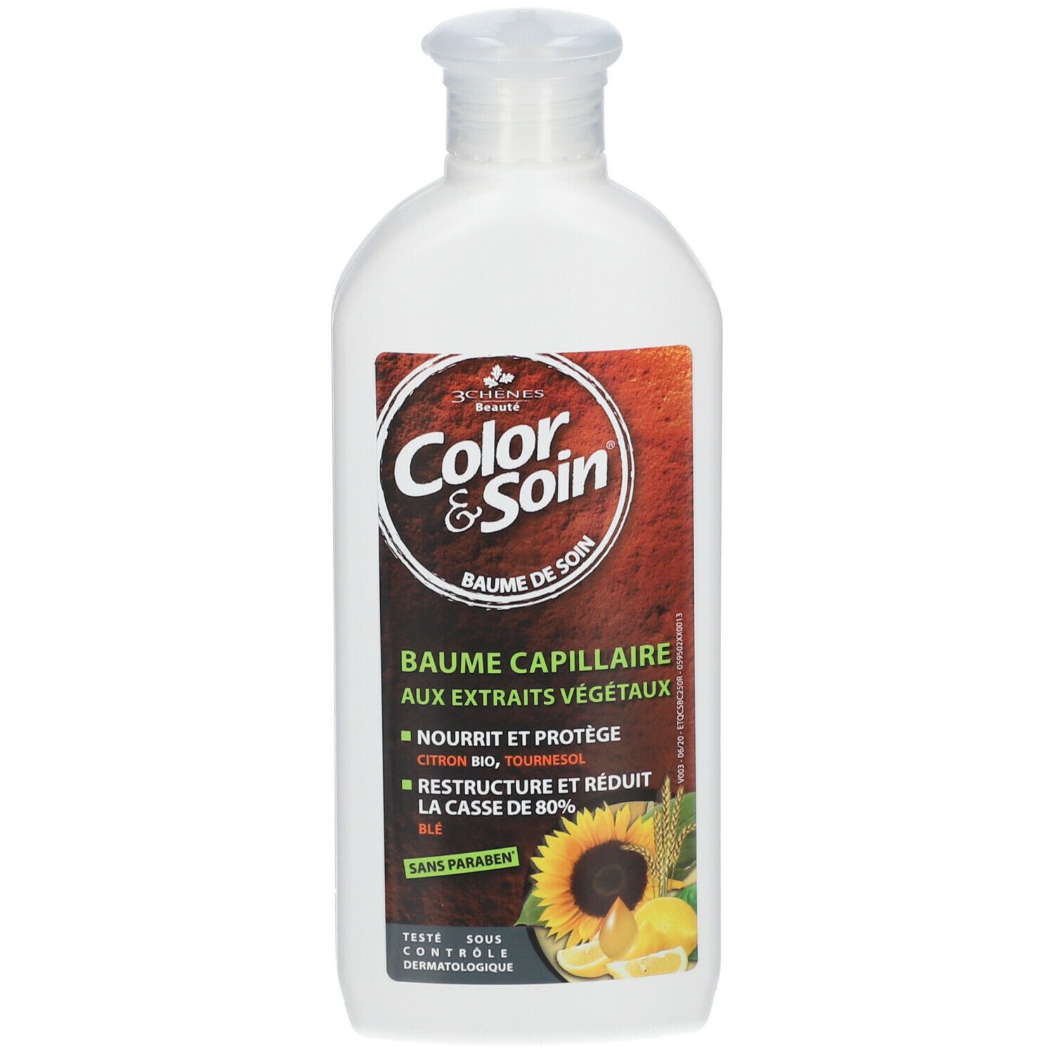 Embalagem de Color & Soin Bálsamo Capilar — 250 ml