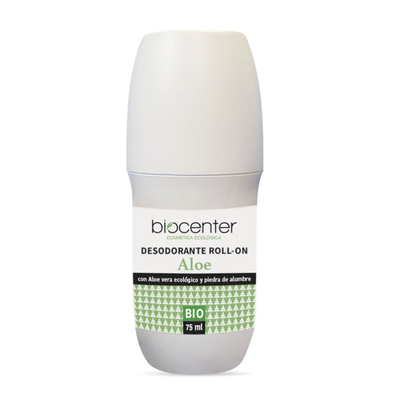 Embalagem de Desodorizante Roll-on Bio Aloe — 75 ml