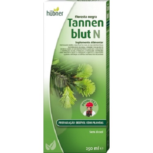 Embalagem de Tannenblut N Xarope de Plantas — 250 ml
