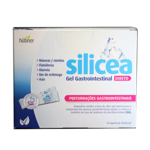 Embalagem de Original Silicea Gel Gastrointestinal Direto — 30 Saquetas