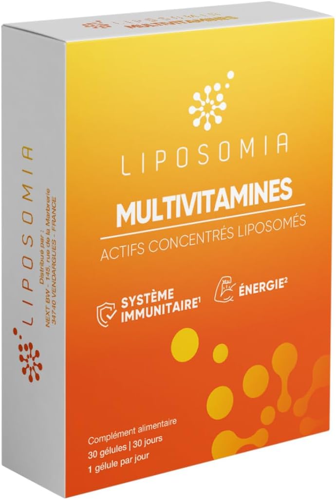 Embalagem de Liposomia Multivitaminas — 30 cápsulas