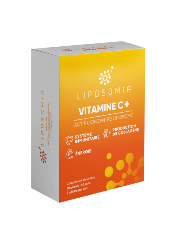 Embalagem de Liposomia Vitamina C Plus — 60 cápsulas